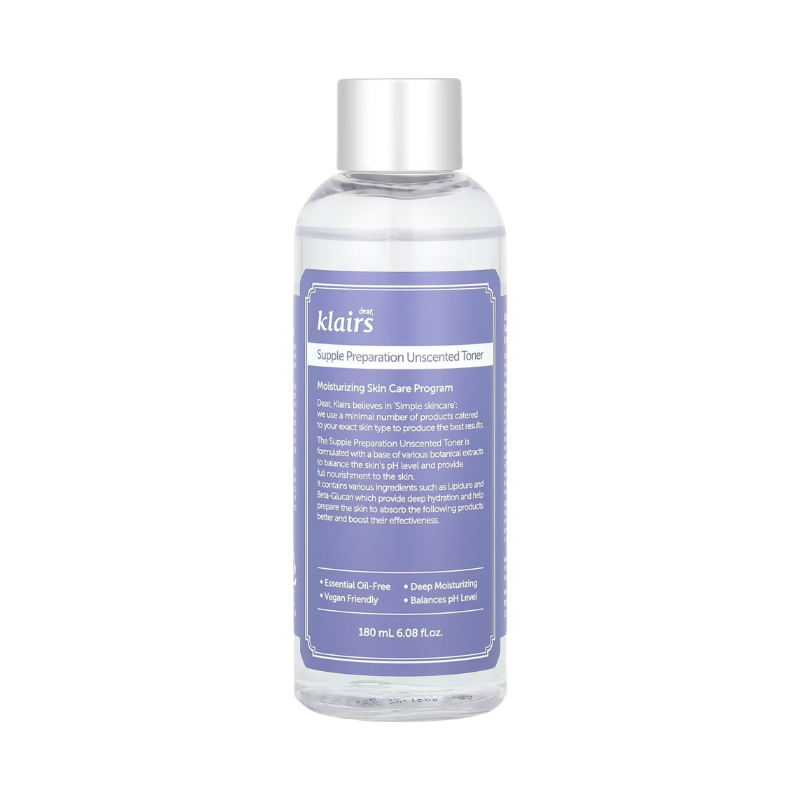Klairs Supple Preparation Unscented Toner